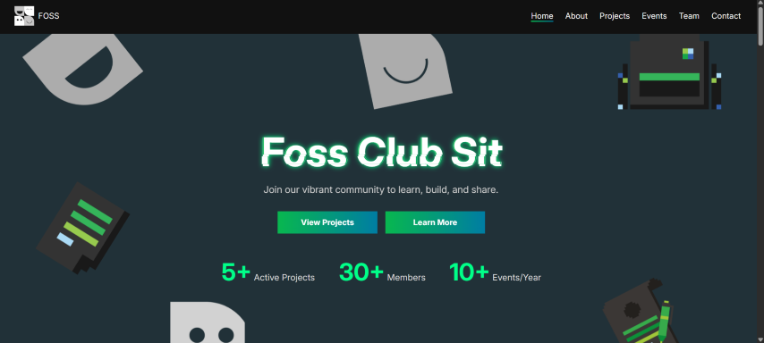 FOSS Club Website